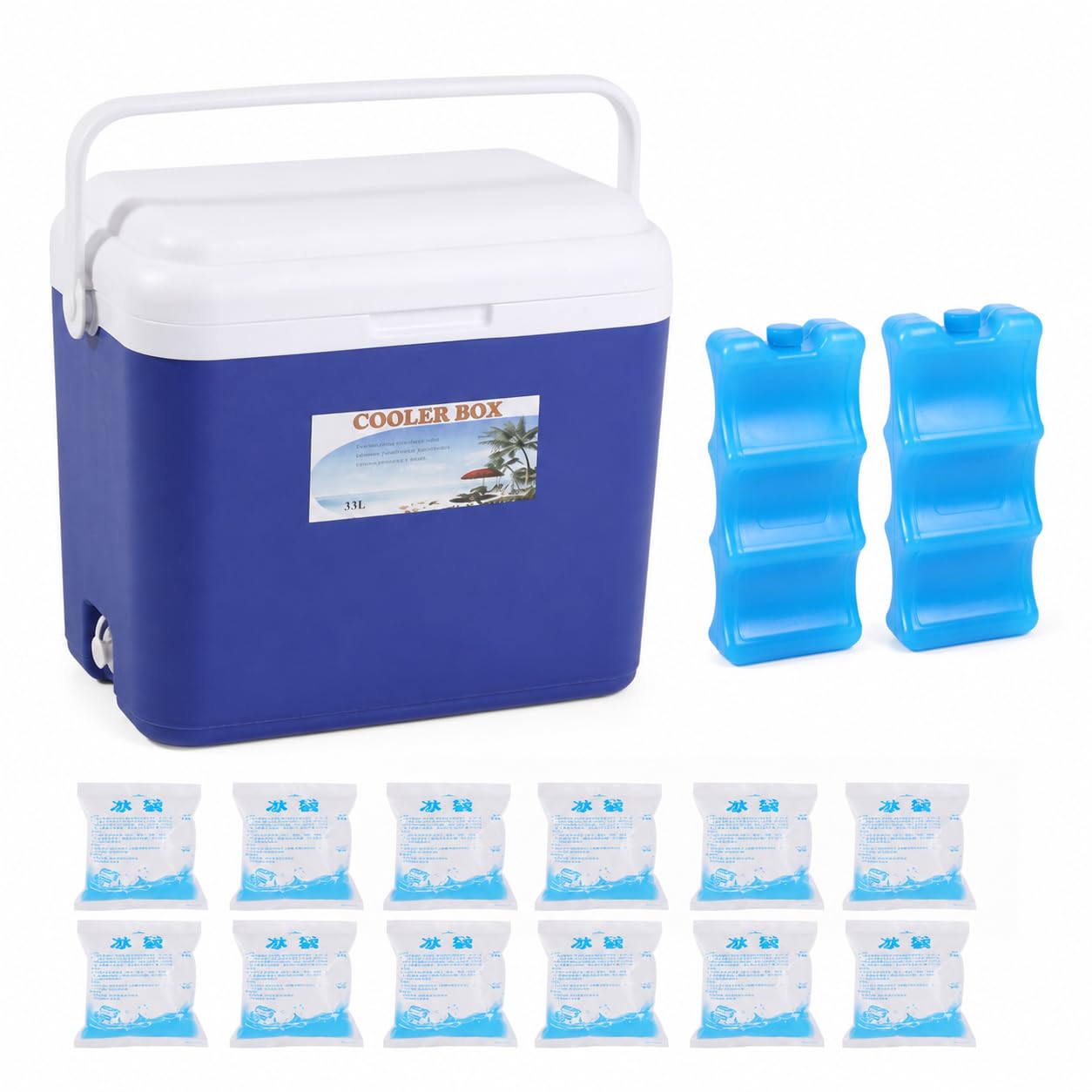 Caja Térmica Portátil Alimenticio, Color to 1, 33 litros