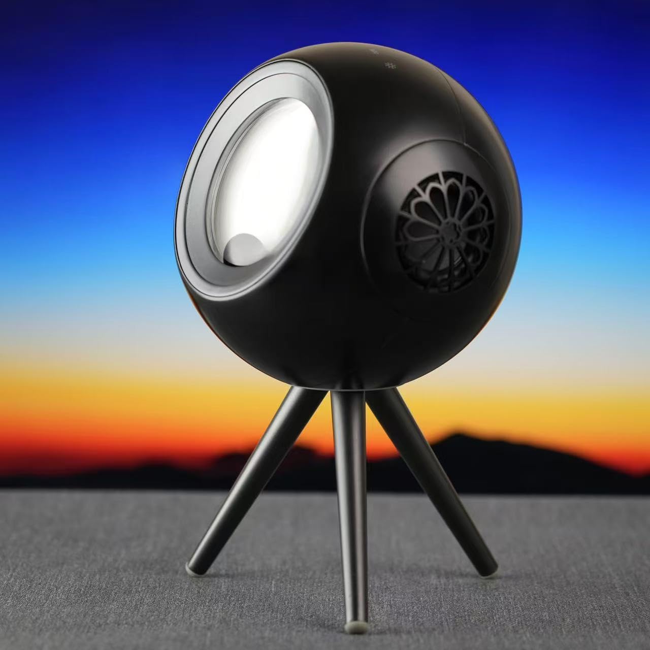 Amazon.co.jp: 磁性流体スピーカー ブラック - 音楽の可視化と磁流体の