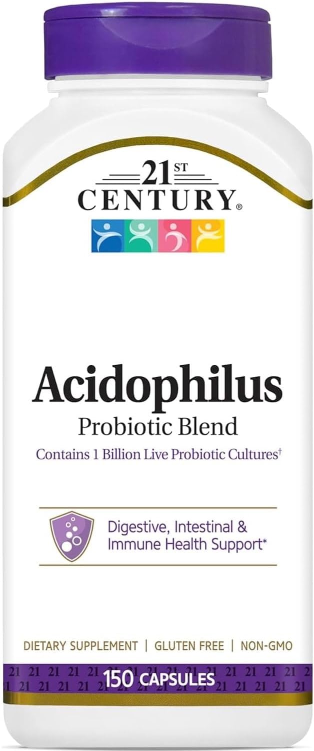21st Century Acidophilus Probiotic Blend 150 Capsules