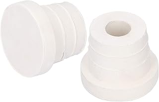 Pára-choques de Escada, 2Pcs Borracha no Solo Pára-choques de Escada de Piscina, Substituição do Pára-choques de Borracha de Escada, Dentro da Tampa do Pára-choques, 2,0x1,4x1,6in, Conexões de Escada