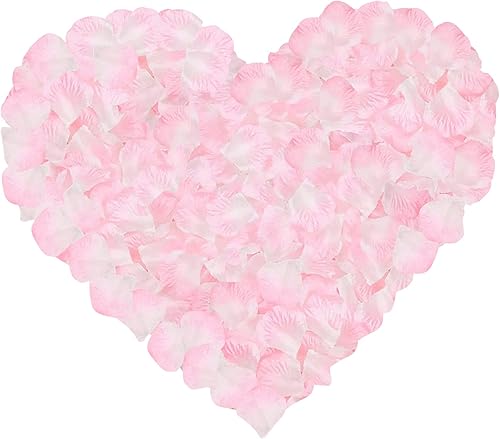 Miniatura 20 de 1000 pétalos de rosa de seda artificial, para decoración de bodas, fiestas Hecho a mano Marfil 200,Azure,Negro,Azul,Borgoña,Champán,Rojo oscuro y