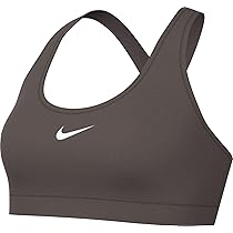 Nike Swsh LGT SPT Reggiseno Sportivo da Donna Ironstone, White XS