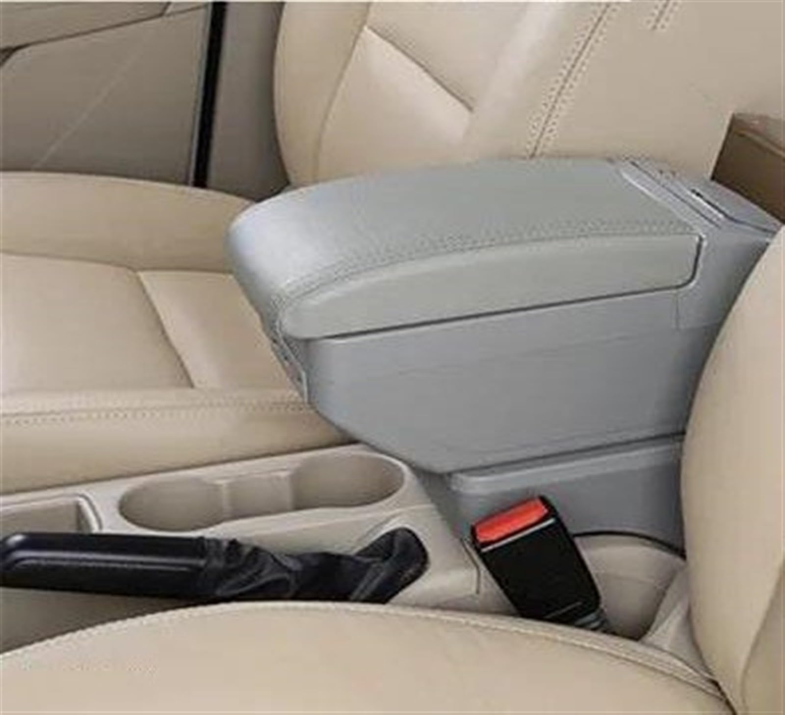NMJLQW Storage Rack Car Armrest Box Center Storage Box Dedicated Retrofit Car Accessories For Accent For Verna(E Titanium)