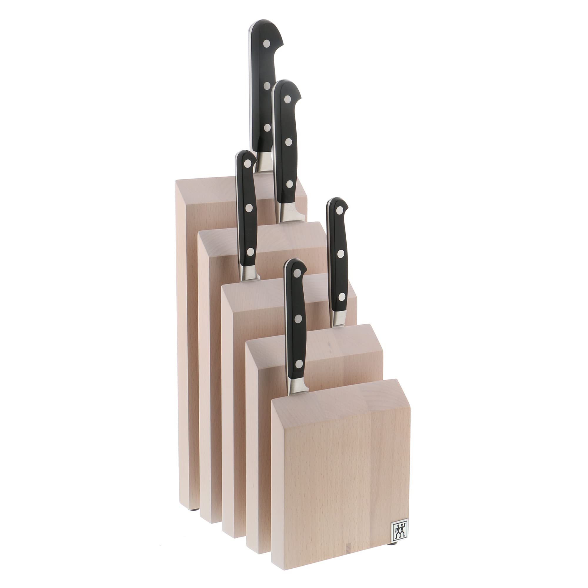 Zwilling 35103-440 Aufrechter magnetischer Messerblock, Holz, Weißes Buchenholz