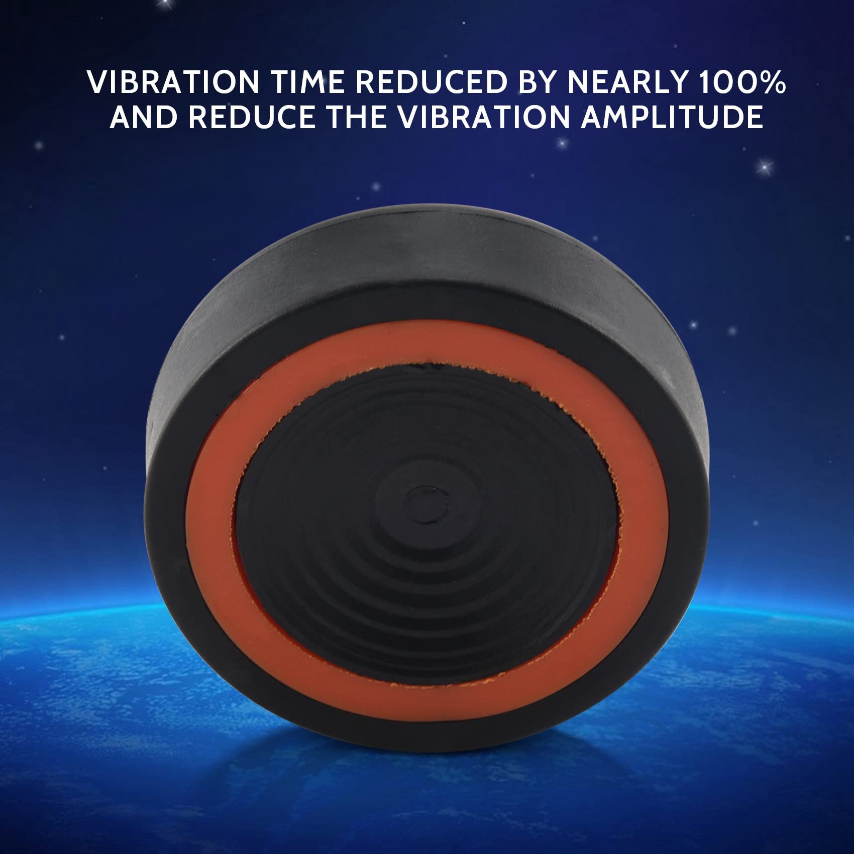 3 Anti Vibrations Stativ Fuß Polster Schwere Unterdrückungs Polster, Dämpfer für Teleskop Halterungen