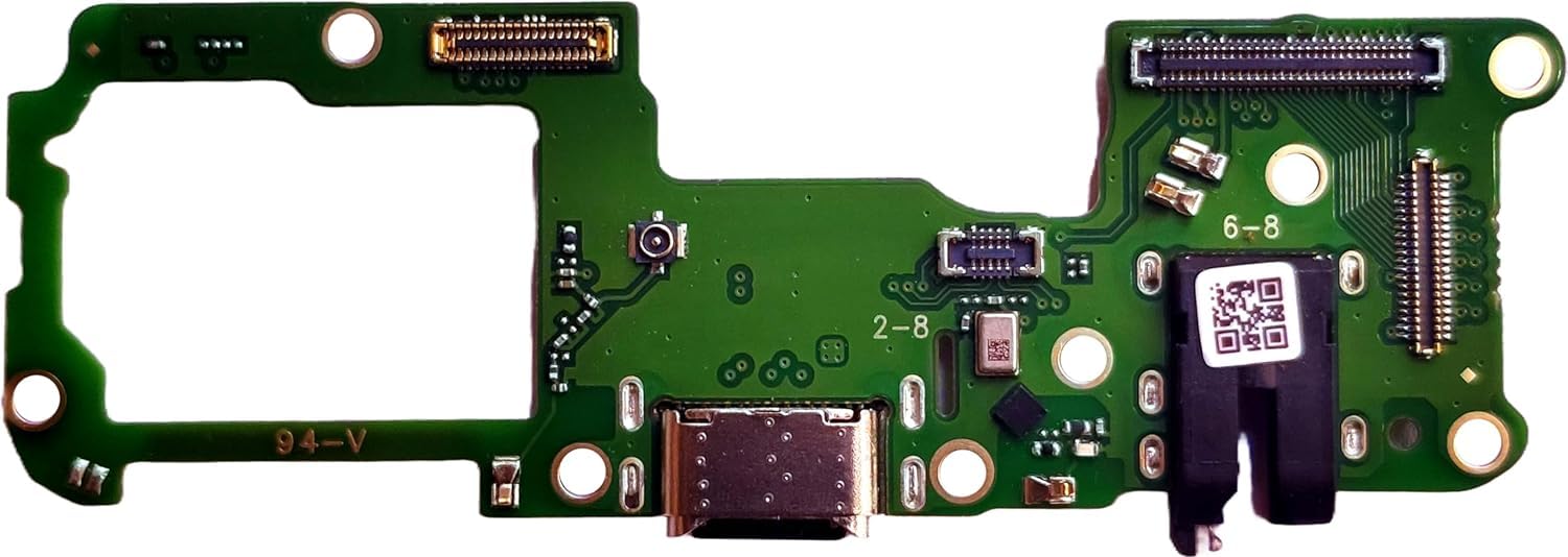 SPAREWARE® USB Charging PCB Board Flex Cable Charging Connector for Oppo F17 Pro (with Fast Charging & Strong Network IC)-picture-32