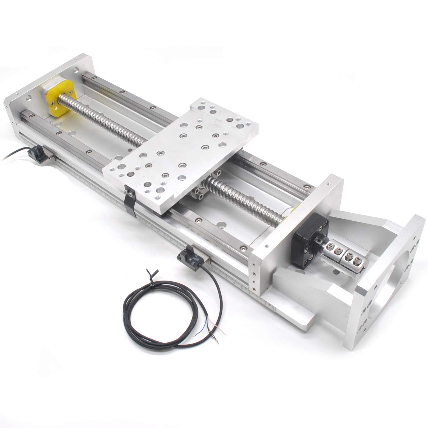 Electric Linear Rail Guide 200mm Ballscrew 1605 Slide Stage Load 250kg Nema23 Motor Base for DIY CNC Z Axis — Amazon image 9