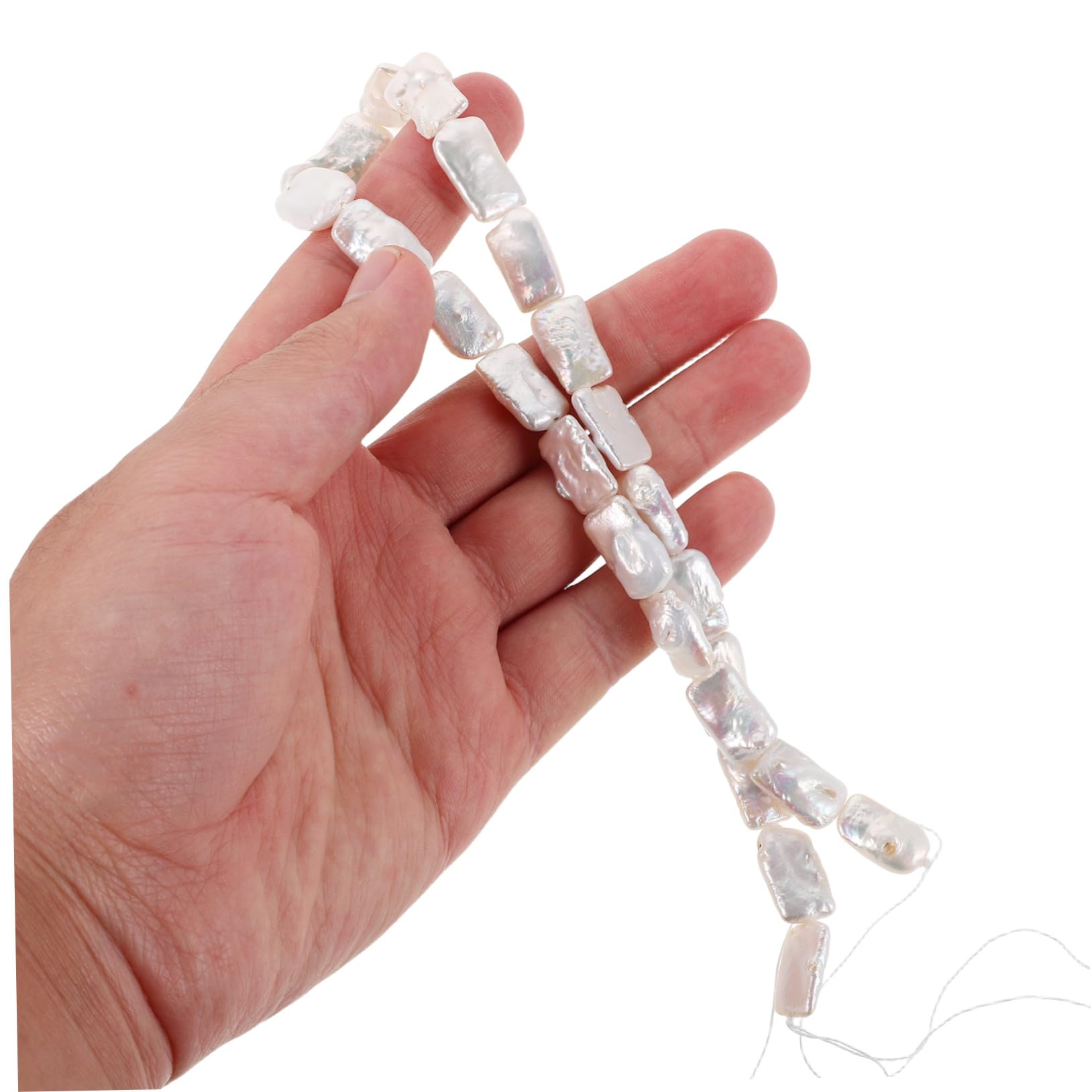 Angoily Perlas Barrocas Naturales de Agua Dulce para Hacer Joyas Espaciadores Sueltos Irregulares para Collares Pulseras y Pendientes de Bricolaje por Serial