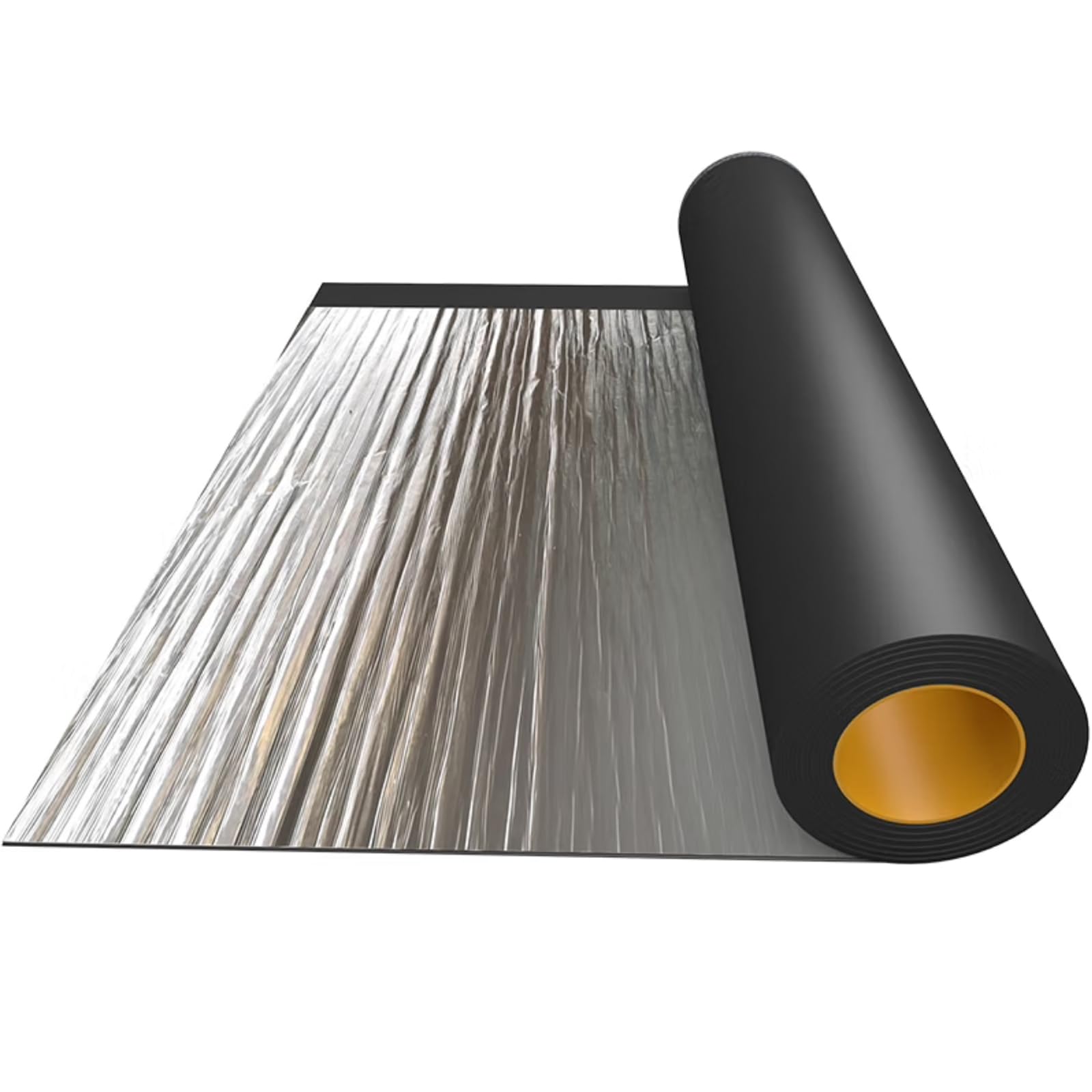 Cinta de Bituminosa Impermeable,Cinta de Sellado Autoadhesiva de Aluminio,Cinta de Reparación,para Fugas de Techo,Huecos de Alféizares,Roturas de Tuberías,Personalizable (0.4x5m)