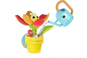 YOOKIDOO Flower Pot: Baby Bath Toy Garden Theme, Bath & Shower Game...