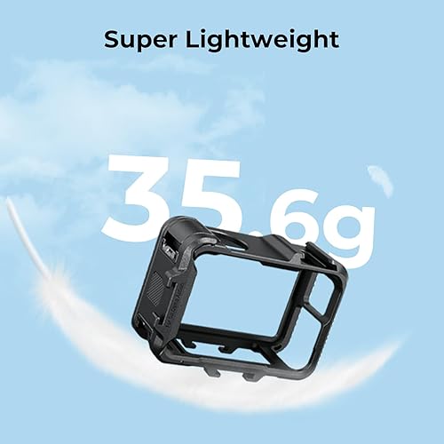 Miniatura 6 de SMALLRIG Action 5 Pro Action 4 Action 3 - Jaula para DJI con múltiples interfaces de expansión, marco protector para DJI Osmo Action 3 Action 4