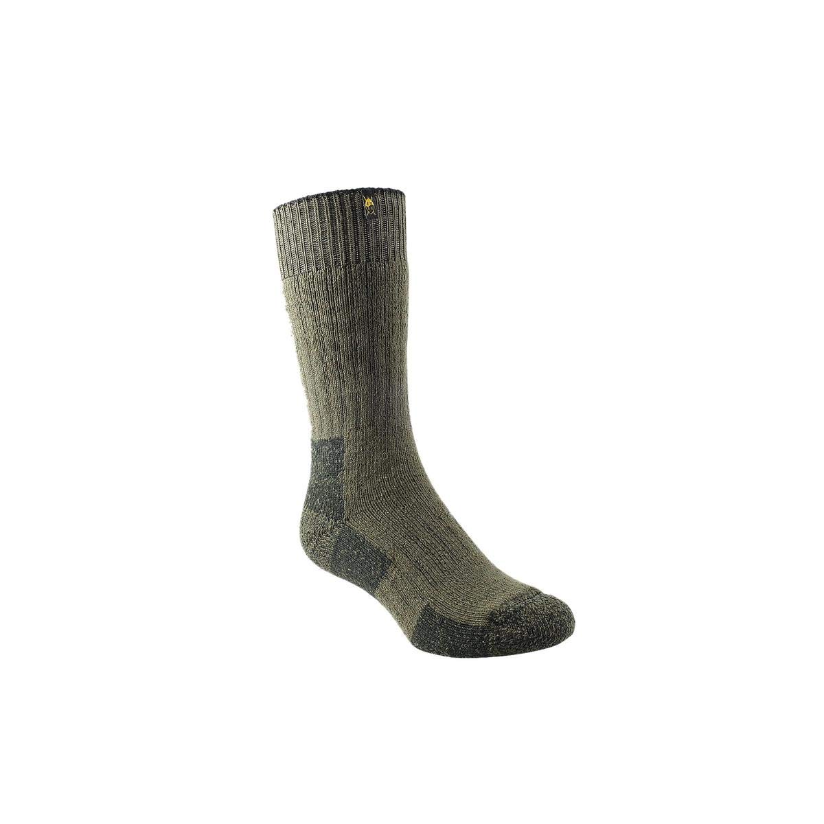 Swazi Green Hunter Socks - Soft Rib Top, Full Terry Lining Provides Cushion And Reduces Fatigue