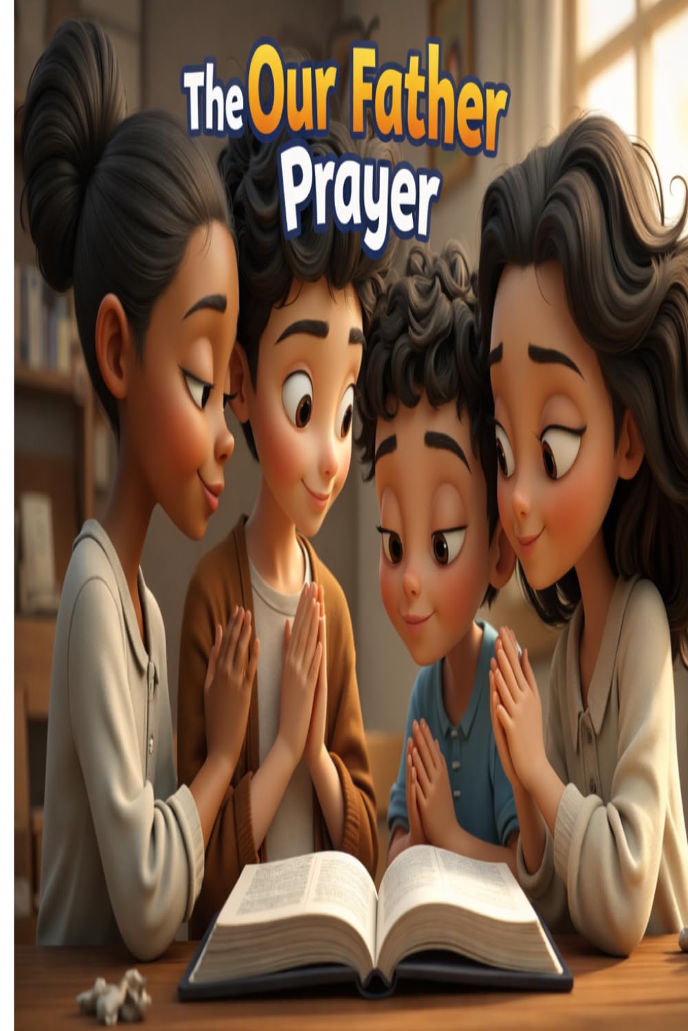 Kids Bible Adventure: The Lord’s Prayer Coloring Edition