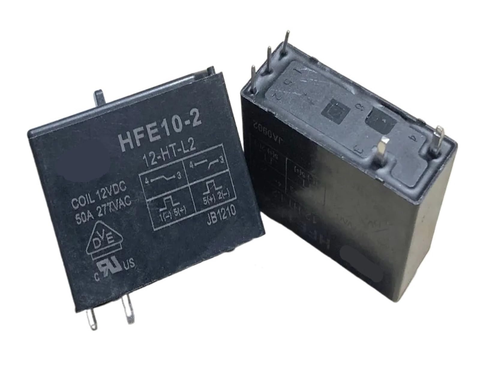 AARTERZZA 1pc HFE10-2 12-HT-L2 Relay 5 pins