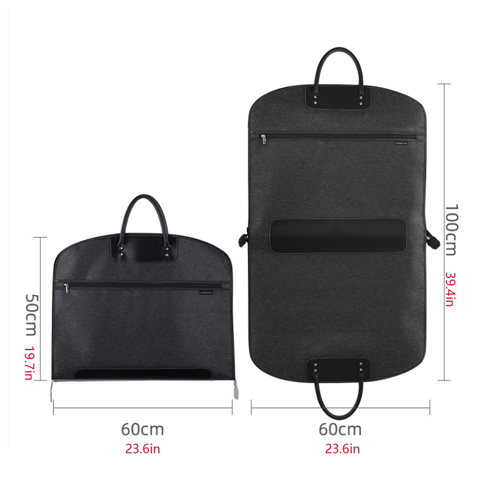 Borsa da Viaggio for Abiti, Custodia Lavabile for Completi | Leggera, Pieghevole e Traspirante, Borse for Riporre Abiti, Completi, Vestiti, Camicie, Cappotti(2pcs-blue)