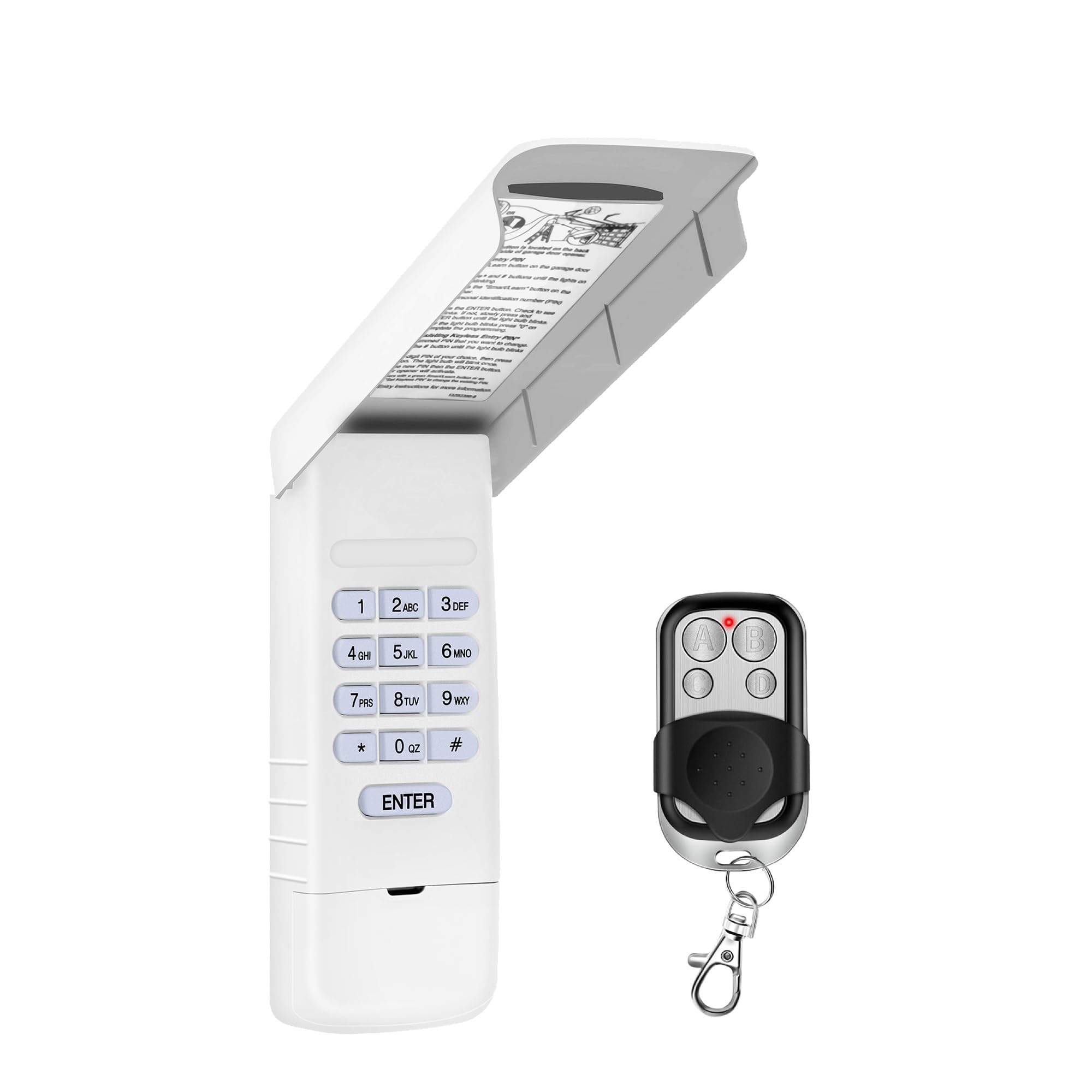 Photo 1 of 878Max Universal LiftMaster Chamberlain Garage Door Opener Remote Keypad