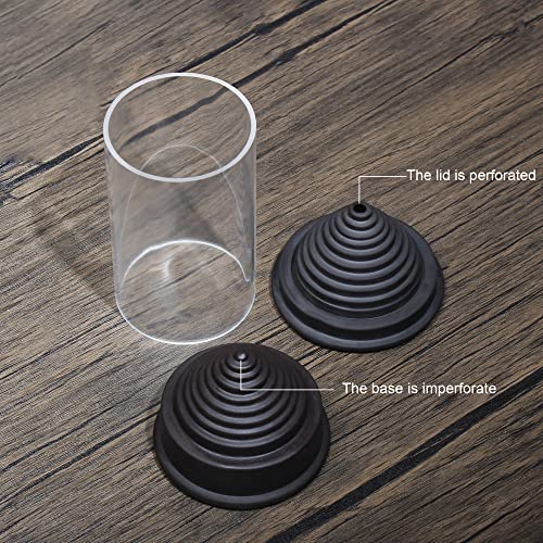 Reawow Hourglass Backflow Incense Burner Waterfall Incense Holder Free With 20 Backflow Incense Cones Smoke Fountain For Home Office Decor Eliminate Odors And Purify Air #TOP2