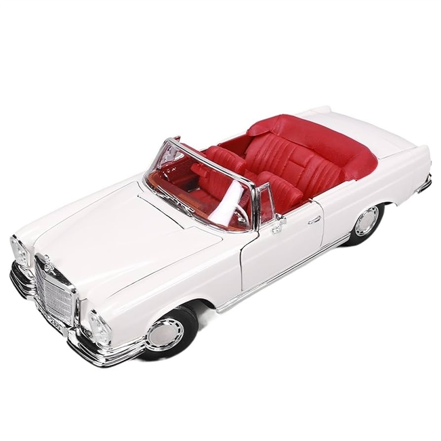 Diecast Model Car for Mercedes-Benz 280SE Classic Car