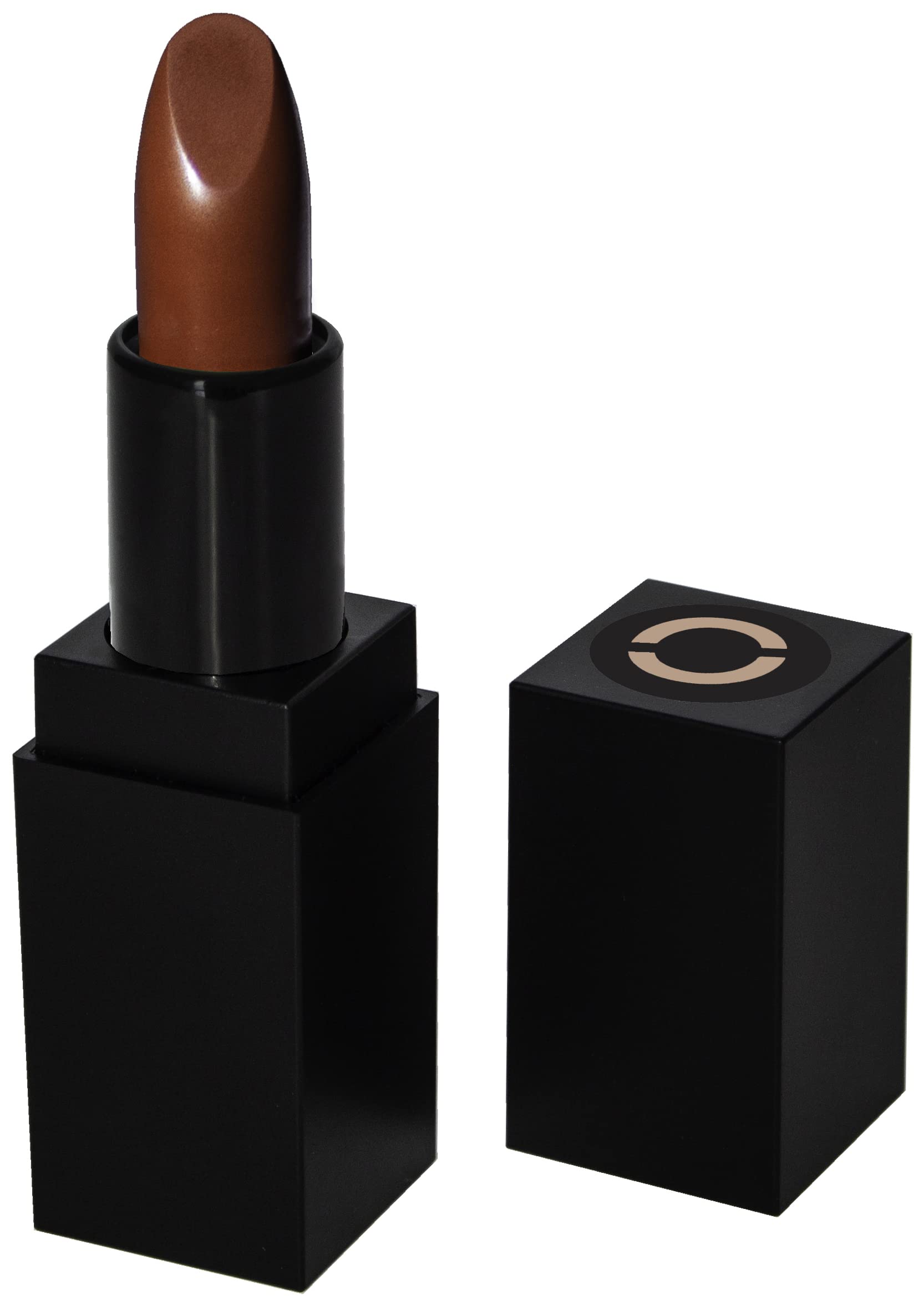 GEODERM Pintalabios Mate - Barra de Labios Natural y Vegana, Marrón Oscuro, 4gr