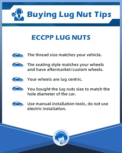 Miniatura 7 de ECCPP 24 tuercas hexagonales de 14 x 1.5 pulgadas de 78 pulgadas y 1.12 pulgadas de alto, tuercas de extremo abierto para Sliverado Sierra 2500HD