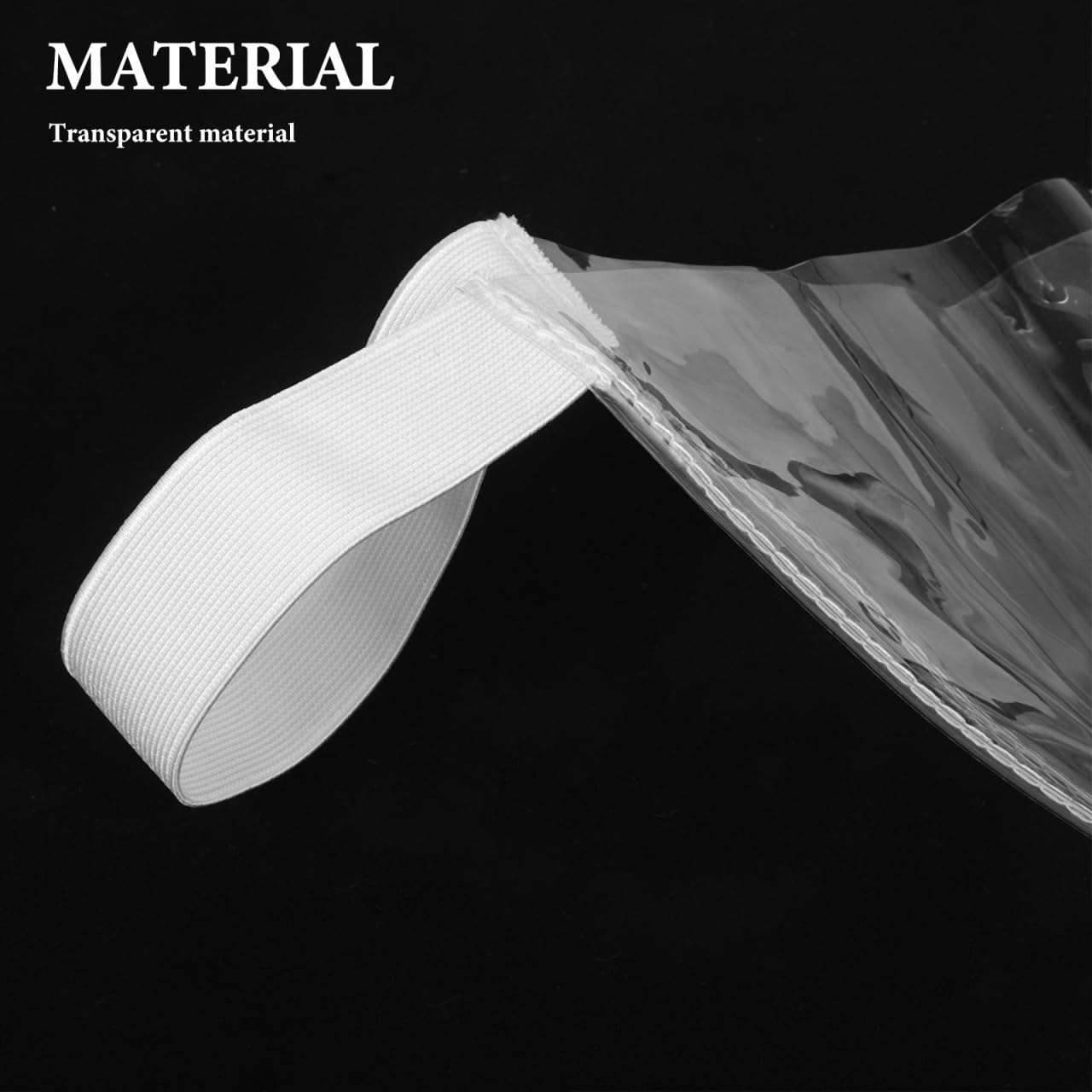 VILLCASE Housse de Protection Transparente pour Repose-Pieds de Fauteuil Dentaire 0,3 mm – Étanche & Antidérapante pour Hygiène Optimale en Cabinet Dentaire – Réutilisable avec Double Couture