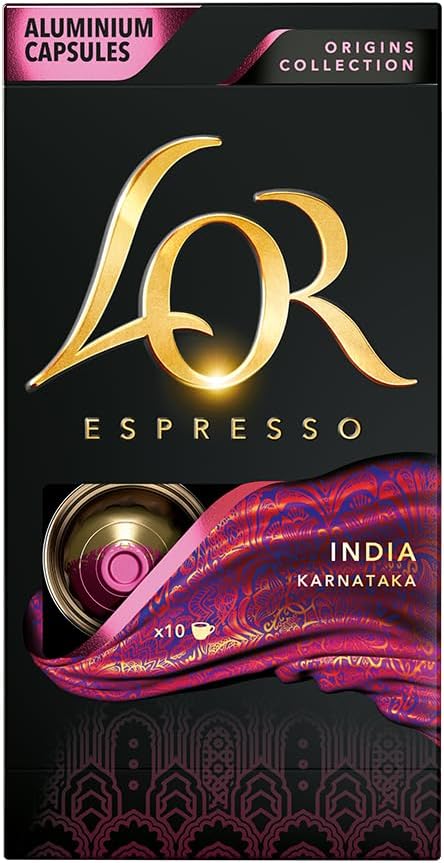 L'OR Café L'Or Cápsula Índia-- 10 Cápsulas - 52 Gramas