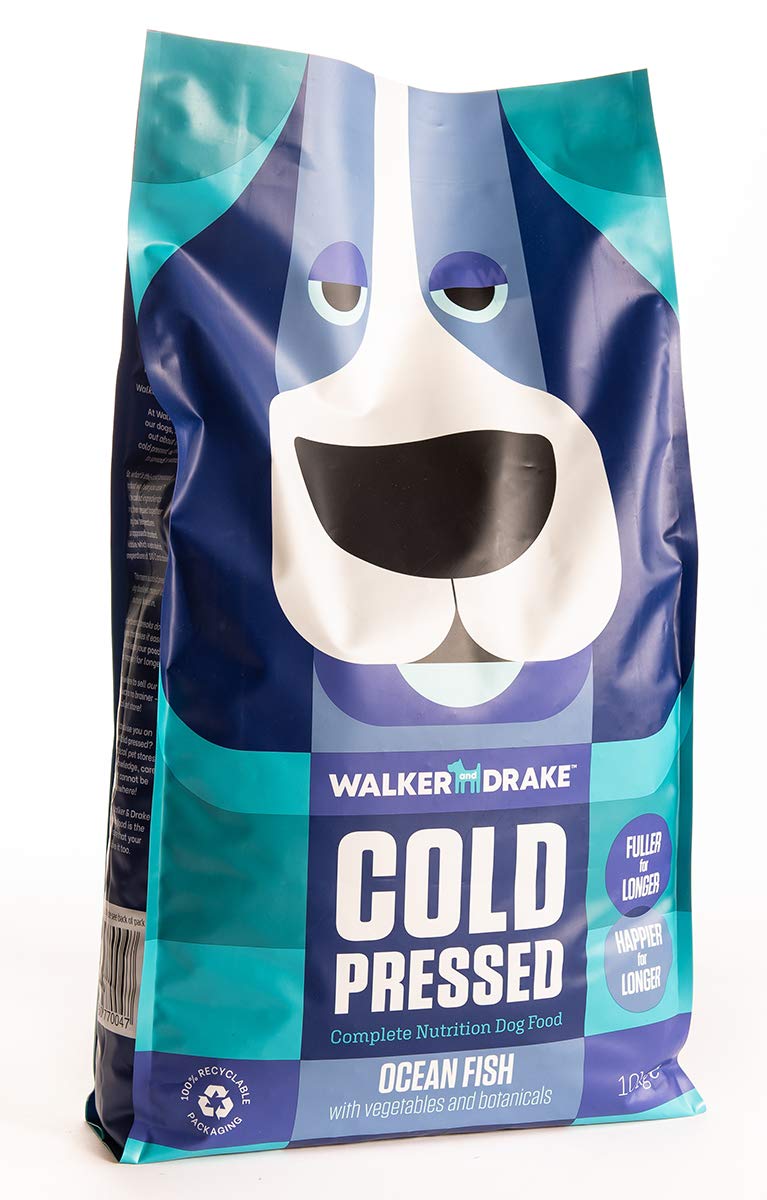 Walker & Drake Cold Pressed Dog Food Ocean Fish 10kg Bag The Best