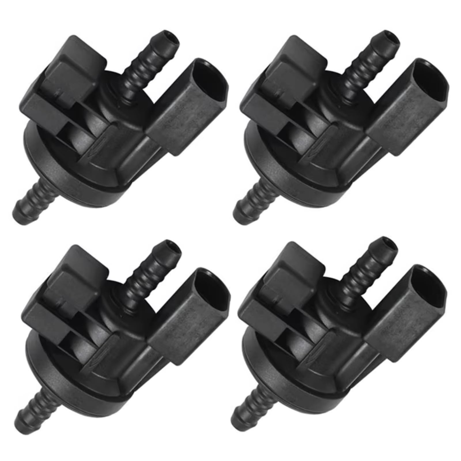 Auto Valve Solenoid Compatible with Q7 2007-2011 for Tt for Tts 2007-2013 4Pcs Automotive Carbon Canister Purging Valve Replacement Parts 0280142431
