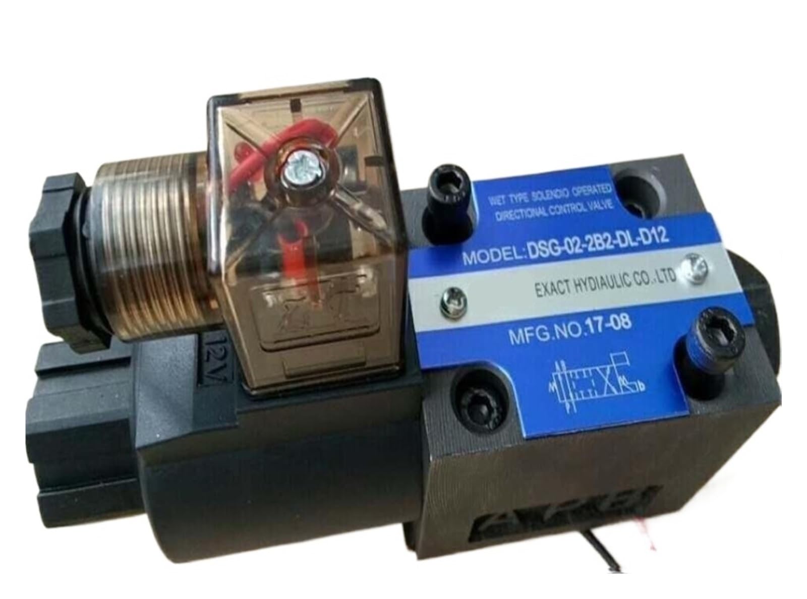 Électrovanne hydraulique distributeur 12V DC D1SG-02-2B2-DL-D12