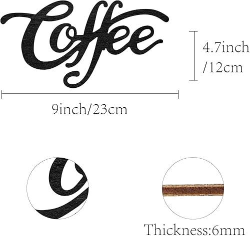 Miniatura 2 de CREATCABIN Letrero de madera con corte láser, decoración de pared de madera, escultura para colgar, decoración de pared para el hogar, galería,