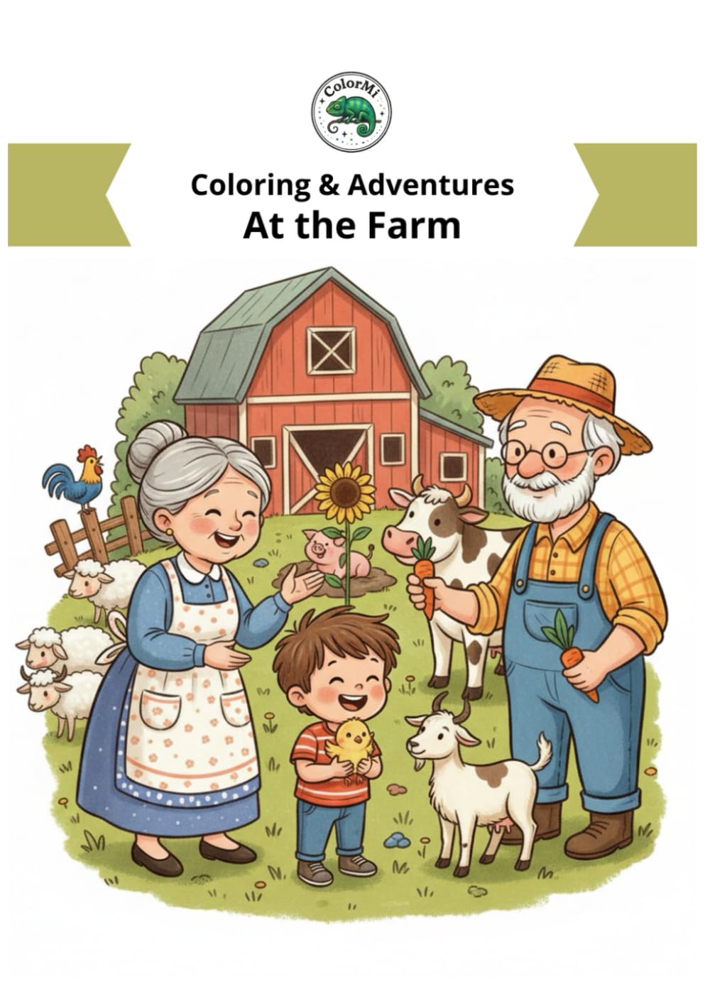 Coloring and Adventures, At the farm