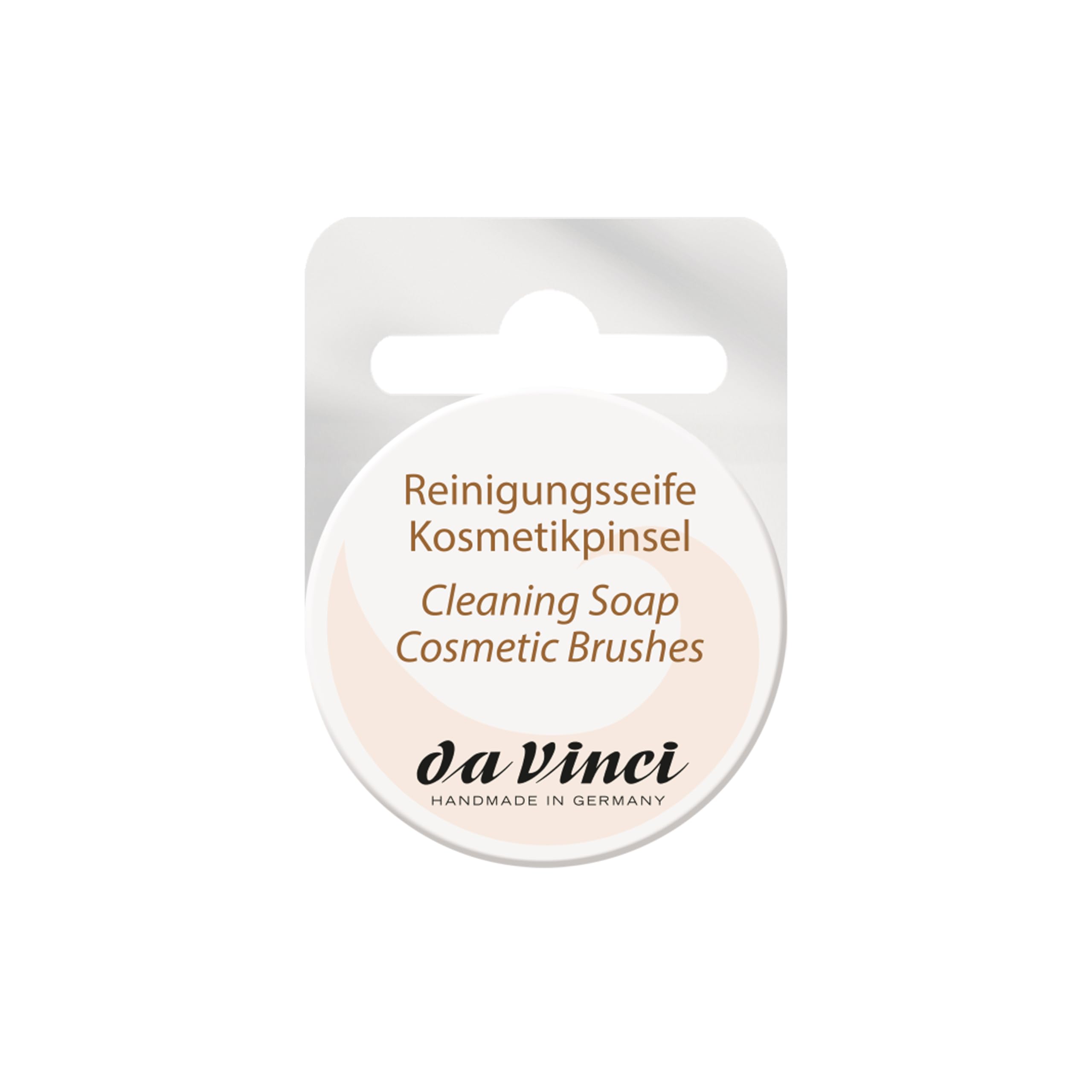 Da Vinci 4832 Mini Pulizia Sapone per pennello cosmetico & Beauty Blender Sapone di Pulizia/Pennello/pulizia sapone/detergente per pennelli/Brush Cleaner, 1er Pack (1 X 13 g)