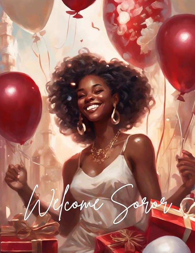Image of Sisterhood Welcome Greeting Cards (Red and White)