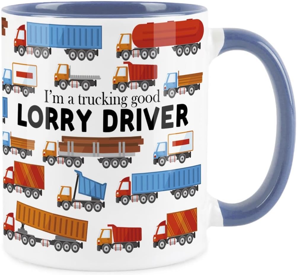 Purely Home Lorry Driver Mug - Humourous Trades Funny Novelty Gift