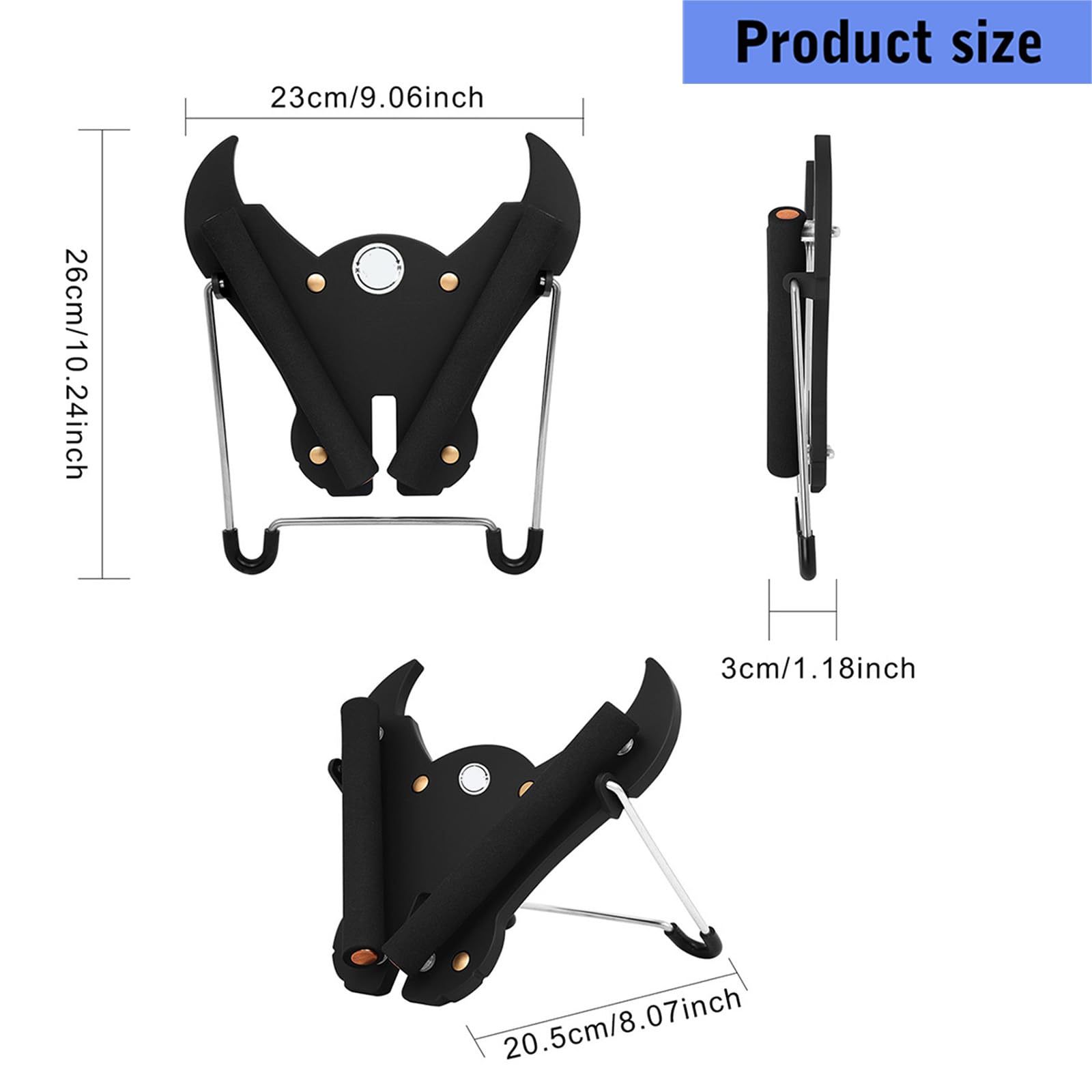 Soporte profesional para saxofón Altos para un soporte seguro y atractivo visual, soporte de ensayo para saxofón Altos