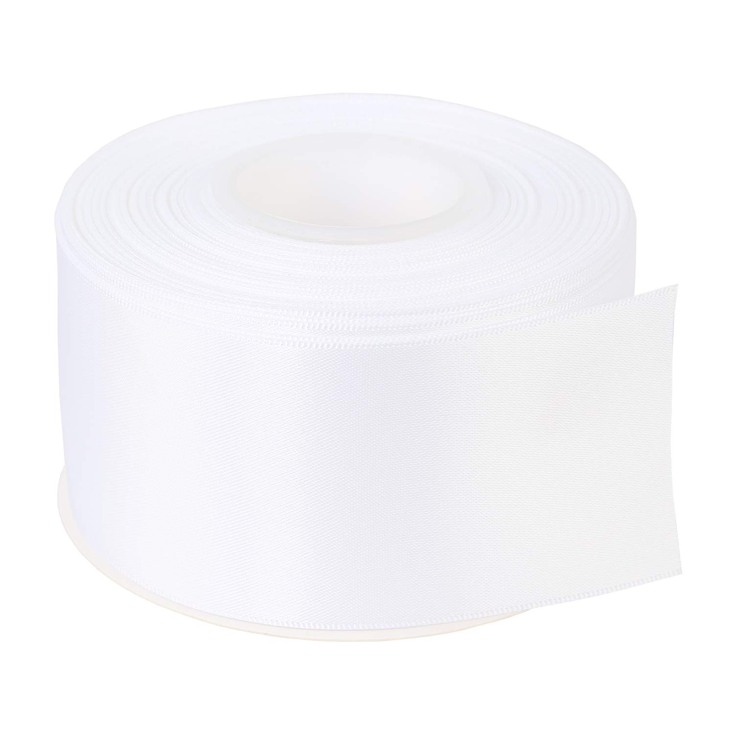 Sponsored Ad – ITIsparkle 50mm Width Double Faced Satin Ribbon 22 Meters-Roll Set for Gift Wrapping Party Favor Hair Braids Baby Shower Decoration Craft Supplies, White