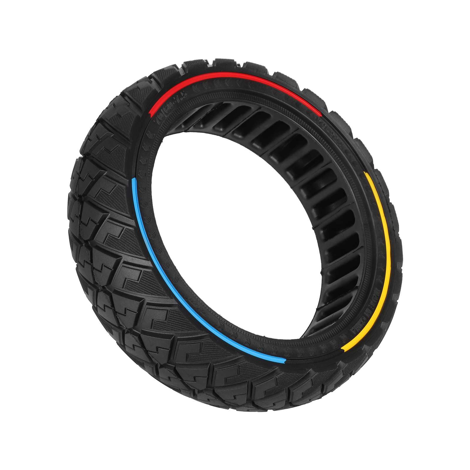 70/60-7,5 Pneumatico Pieno per Segway ZT3 Pro, ZT3 Pro D ed E Scooter elettrici, Pneumatici di Sostituzione. Pneumatici Pieni Antiscivolo, Antiscivolo, Ingambabile (Colorato, 2 Pezzi)