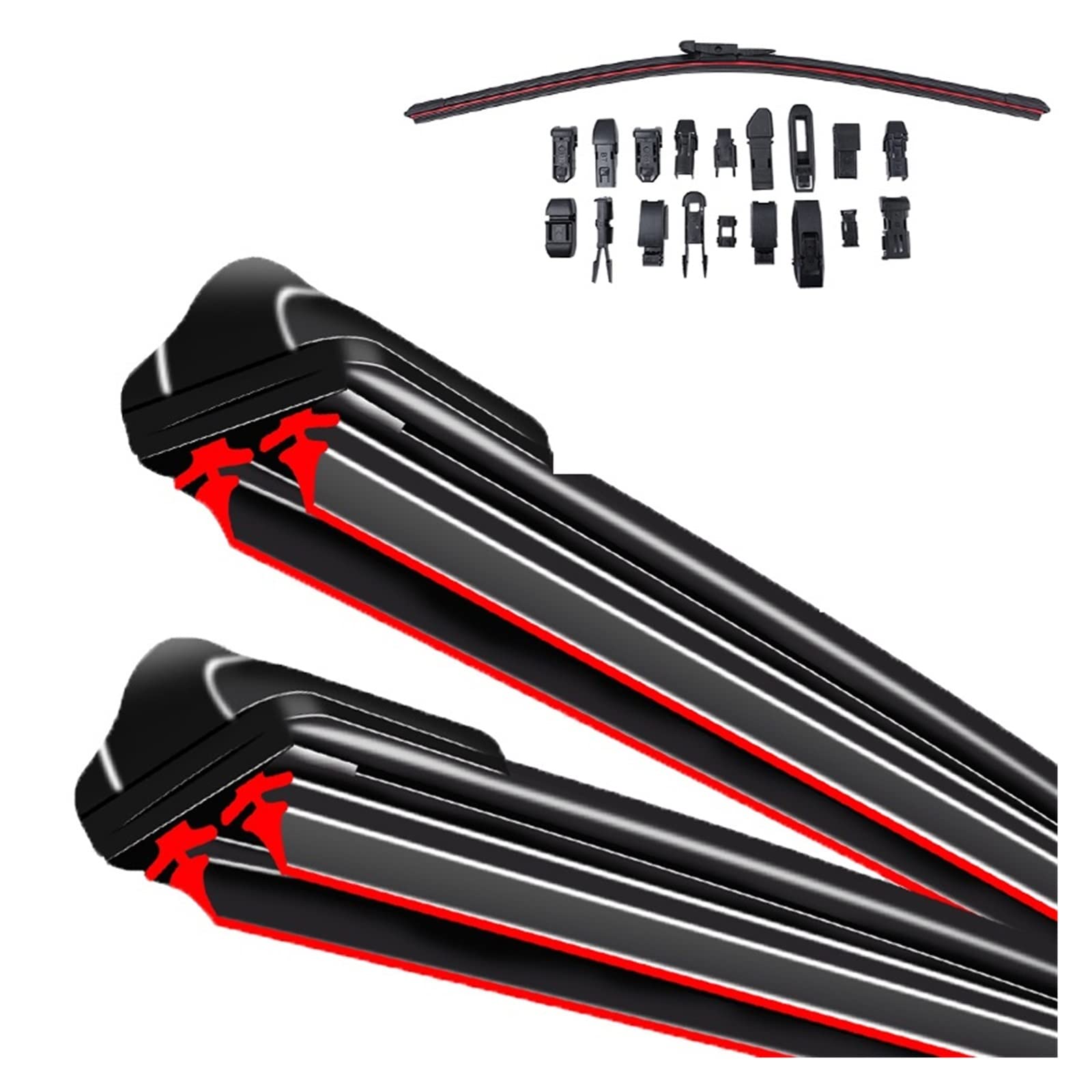 Escobilla Limpiaparabrisas Delantera Coche Para Ford Para MK5 CE CD CF Mondeo Station Wagon Sedan 2012 2013 2014 2019 2020 2021 2022, Limpiaparabrisas De Coche.