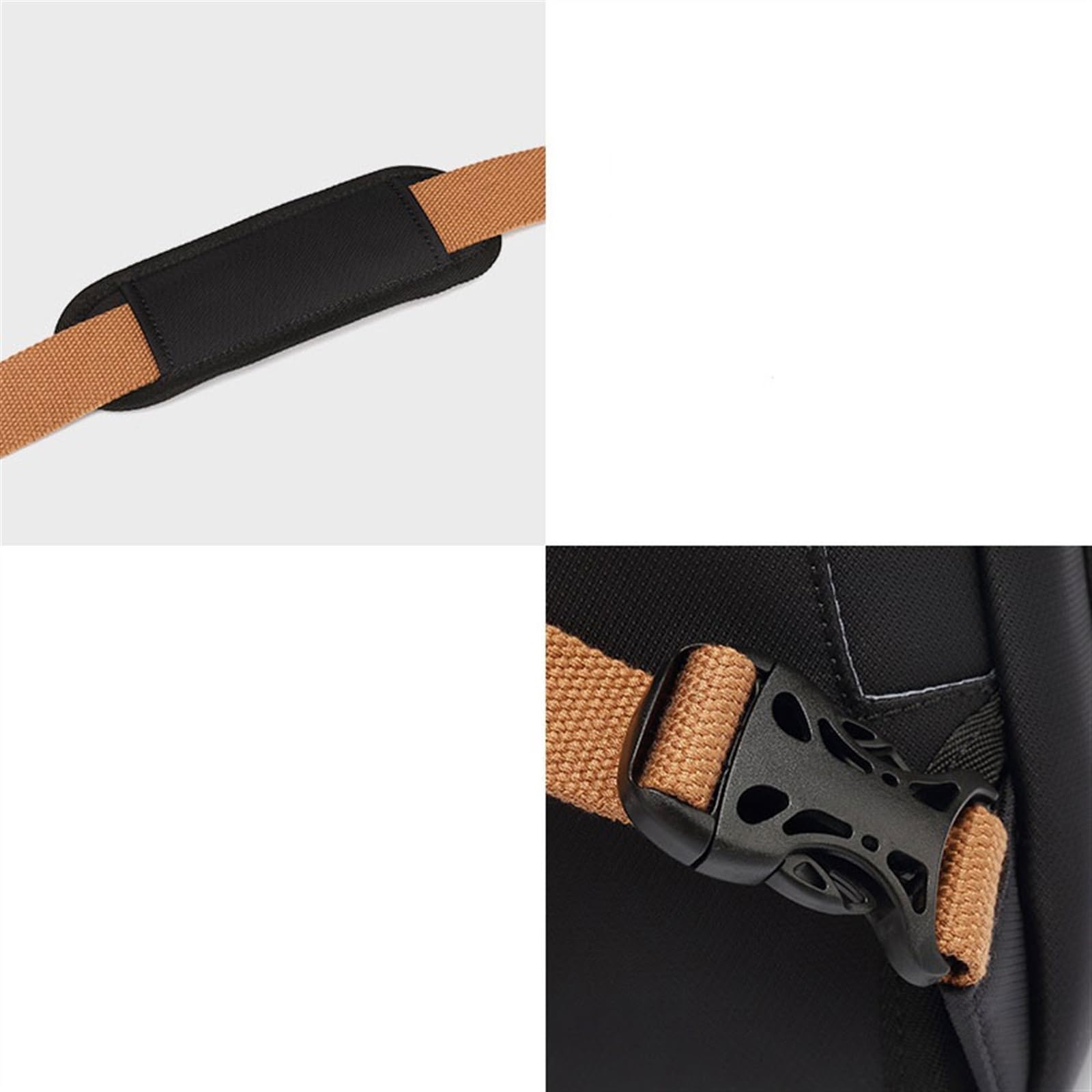 Que Lleva Maletín de Mano Gran Capacidad 15,6/17,3 Pulgadas Bolso Hombro/Hombro for Ordenador portátil Negocios Multifuncional(Grey,17.3 Inches)