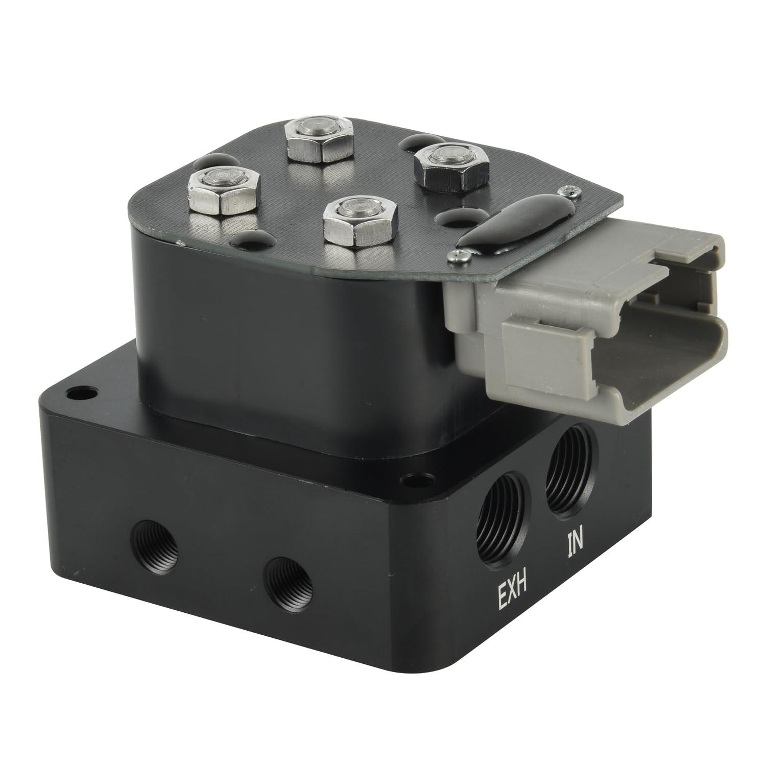 Válvula solenoide Vu2 3/8NPT evita pérdidas de aire en suspensión neumática 12vdc de coche