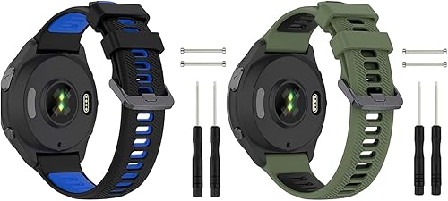 Baaletc Correa de reloj compatible con Garmin Forerunner 945Forerunner 935, silicona suave deportiva Garmin 935Fenix 5Fenix 5 Plus, repuesto para