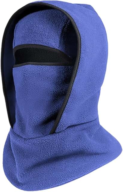 Integrated Balaclava Ski Mask – Windproof Fleece Face Cover and Neckband for Cycling and Winter Sports