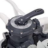 Intex filtre à sable sx2100 6m3/h pour piscine jusqu'à 36m3 - 6