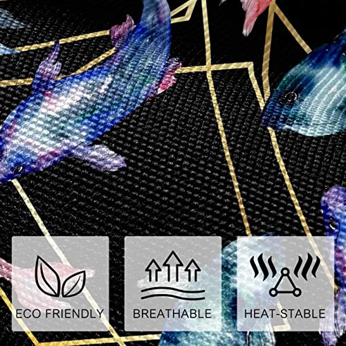 Sets de table poisson antidérapants pour protéger la table des plats chauds - 4