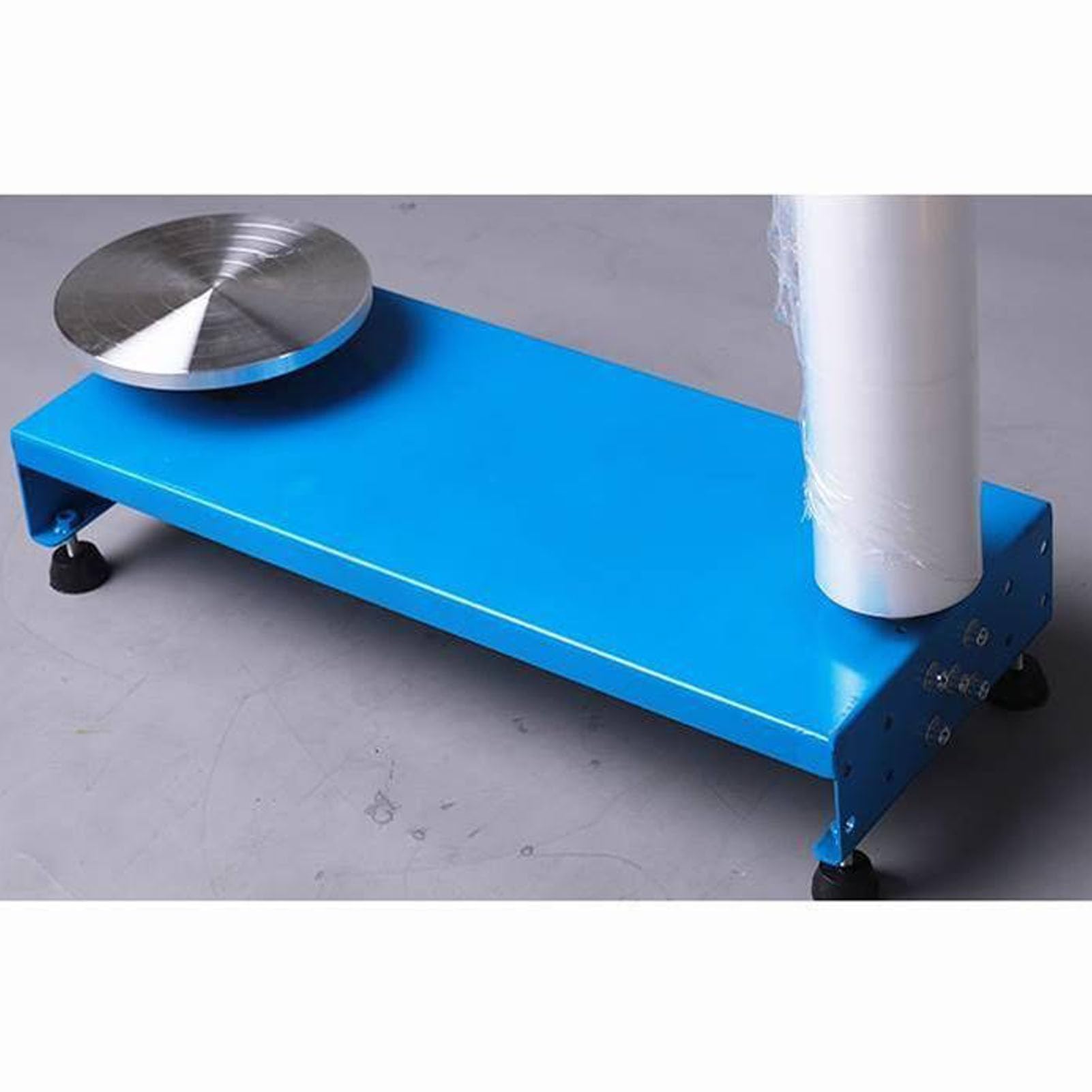 Manueller Paletten-Stretchfolien-Spender – 30 cm Drehteller Einzelschlauch-Schnellwickelmaschine für den industriellen Einsatz