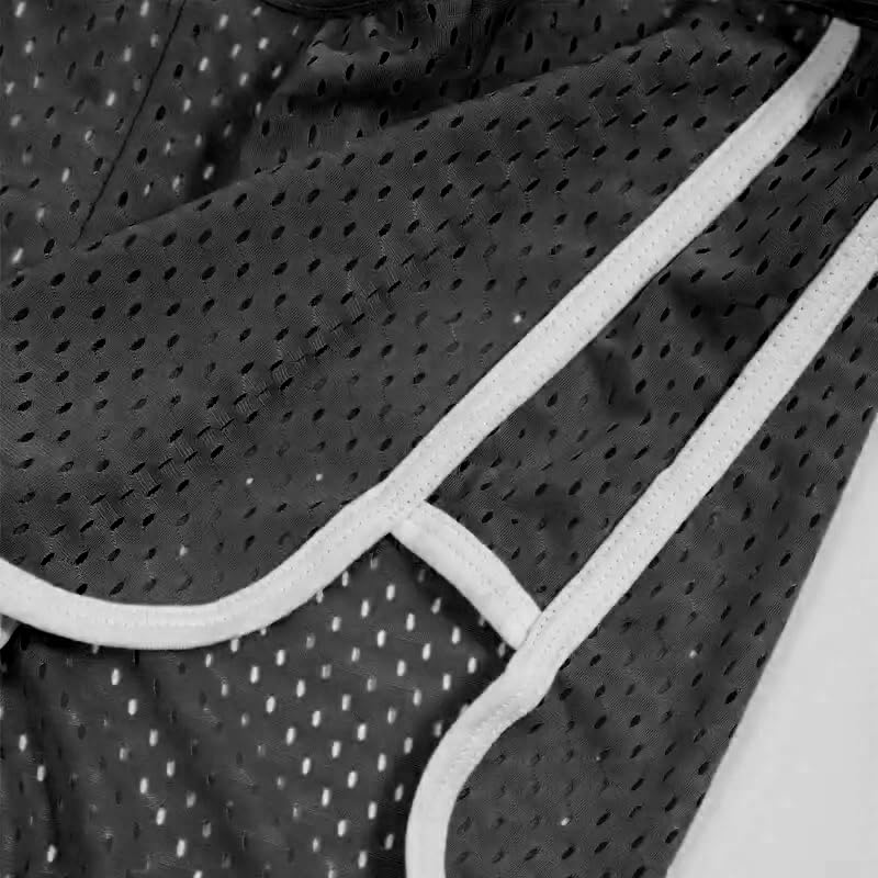 1 Pc Black Men's Boxer Briefs, Solid Color, Breathable4