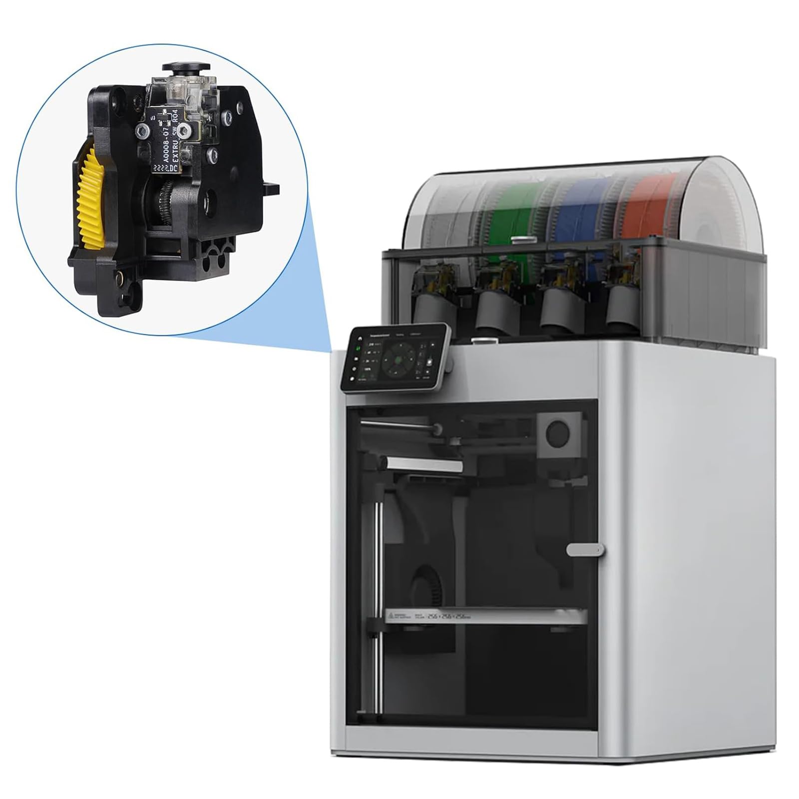 Pièce de rechange pour extrudeuse d'entretien d'imprimante 3D, module d'alimentation pré-assemblé avec boîtier compact, faisceau de câbles et cadre de montage pour imprimante - Module d'alimentation