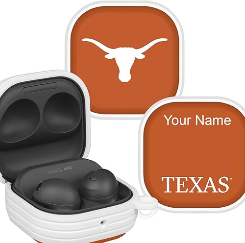 Miniatura 5 de Affinity Bands Texas Longhorns Champion Series HDX - Funda compatible con Samsung Galaxy Buds Pro Champion Series,Camo,Clásico,Negro clásico,Naranja
