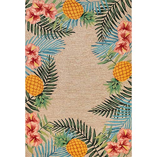 Tapete Liora Manne Ravella Tropical 5' x 7'6" miniatura 2