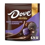 DOVE PROMISES Dark Chocolate & Almond Candy, 6.74 oz Bag